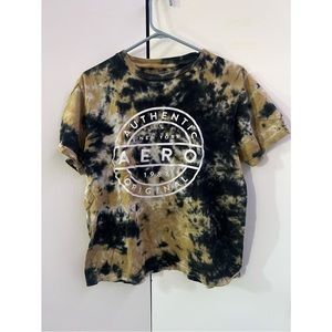 Aeropostale - (Black & Yellow Tie Dye) NY 1987 Authentic OG - Men’s T-shirt